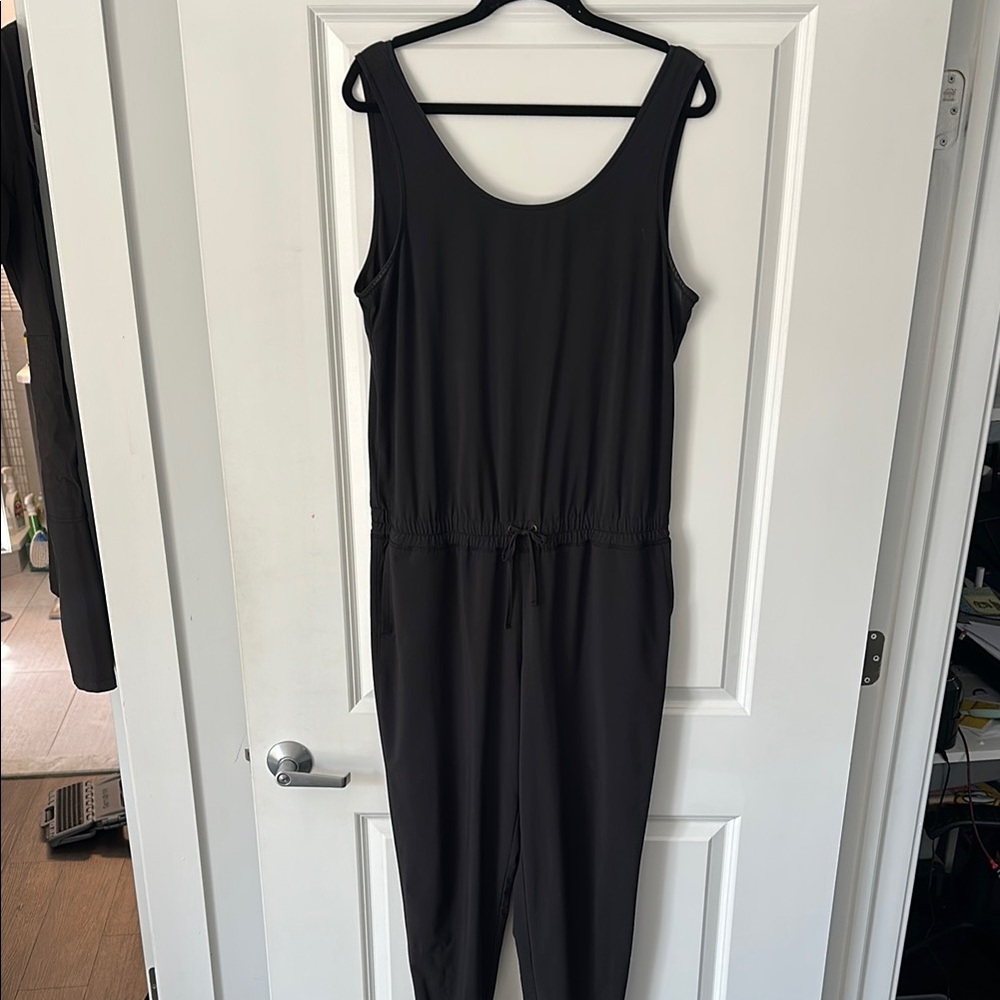 Black Sleeveless Jumpsuit Athleta